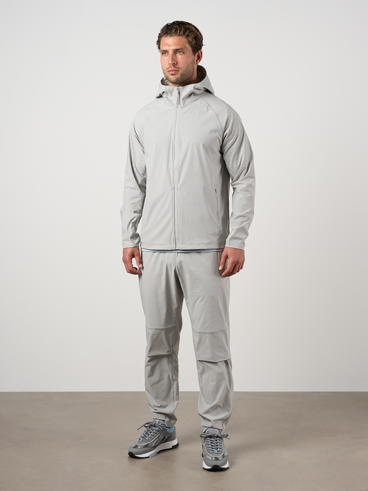 Woven Tech Track Pants Dove Grey