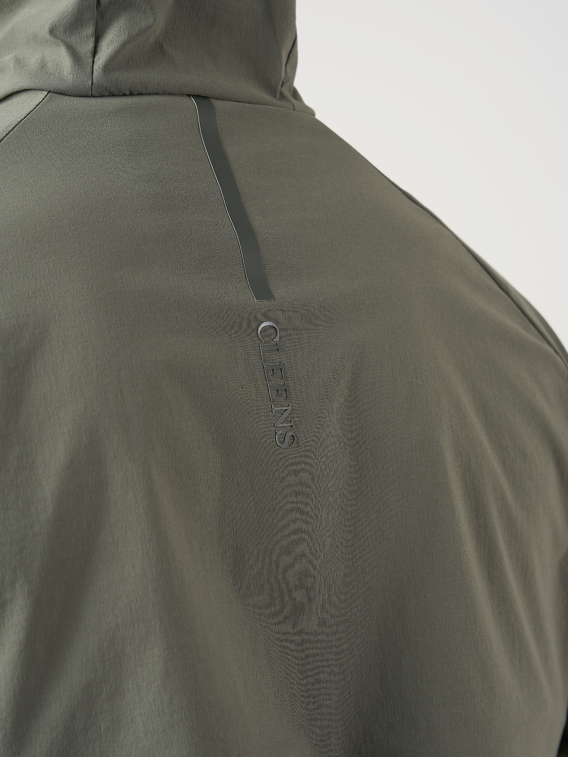 Woven Tech Windrunner Jacket Washed Sage