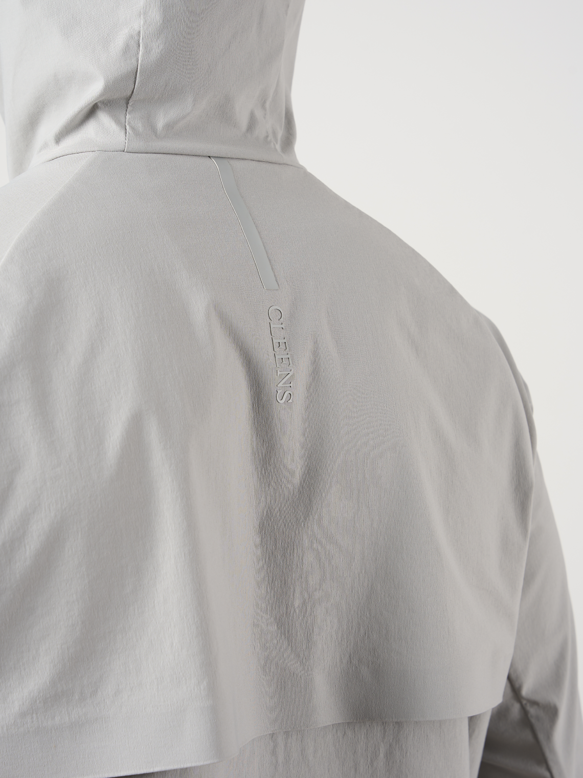 Woven Tech Windrunner Jacket Dove Grey