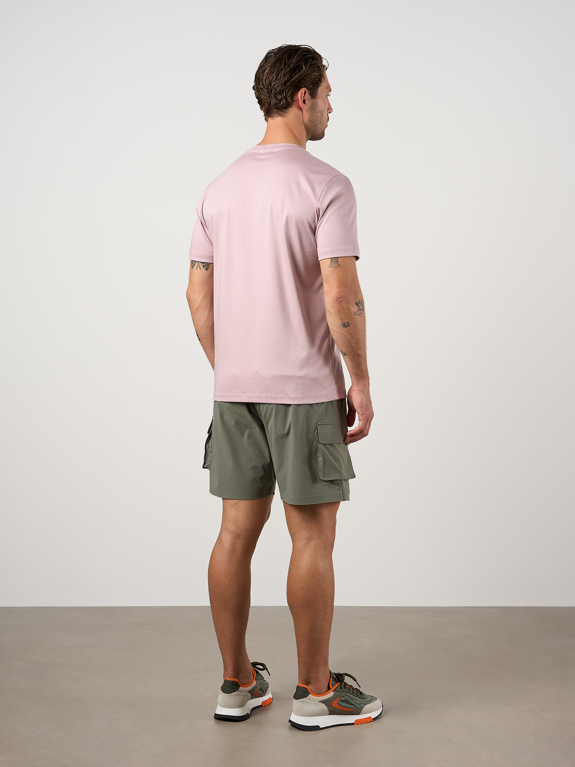 Woven Tech Shorts Washed Sage