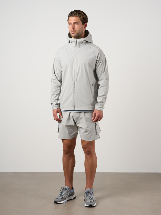 Woven Tech Shorts Dove Grey