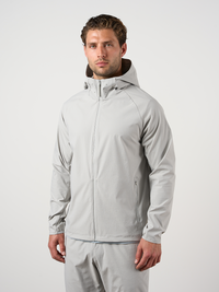 Woven Tech Windrunner Jacket Dove Grey