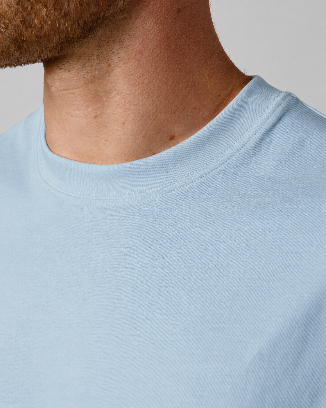 Bird Graphic T-shirt Powder Blue