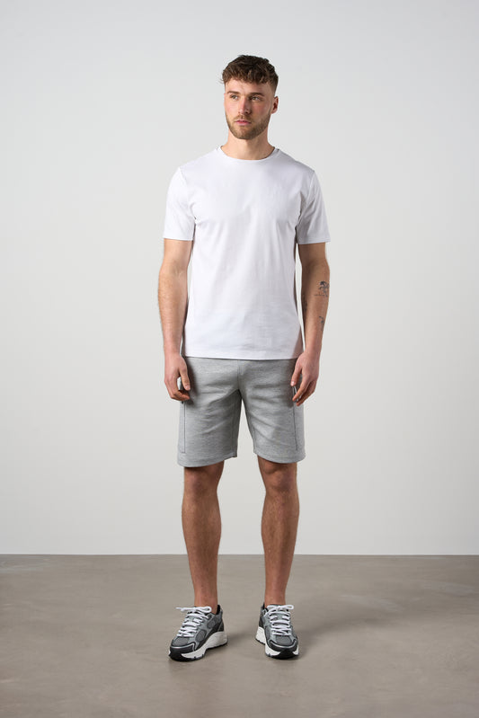 Mercerised Cotton T-shirt White