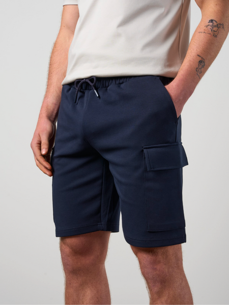 Tech Interlock Shorts Navy – Cleens