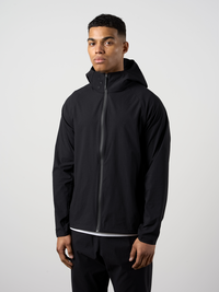 Woven Tech Windrunner Jacket Black