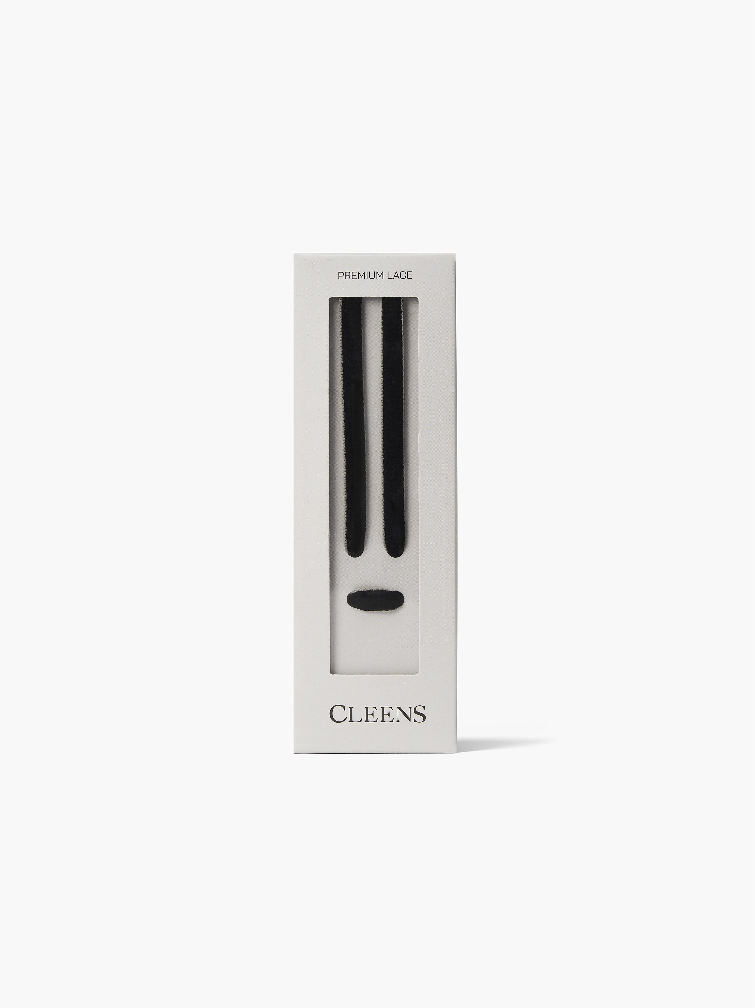 Two Tone Lace Black with Grey Trim – Cleens