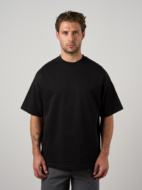 Relaxed Cotton T-Shirt Black