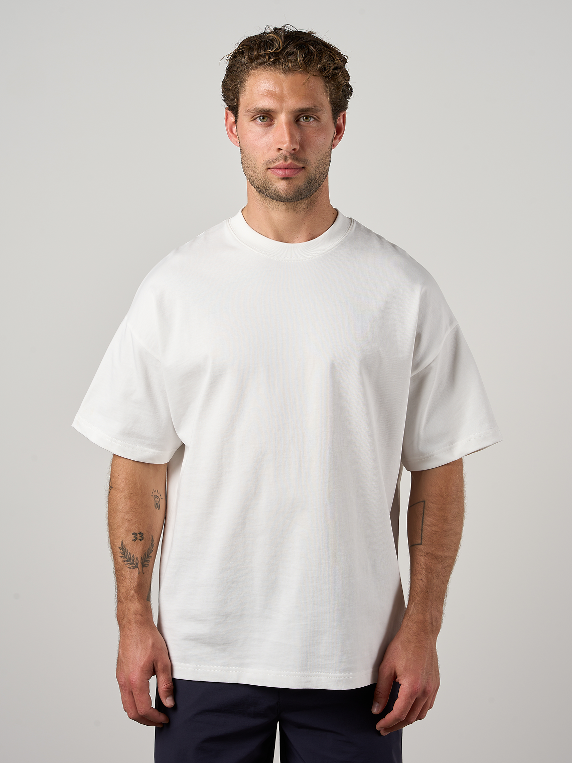 Relaxed Cotton T-Shirt Off White