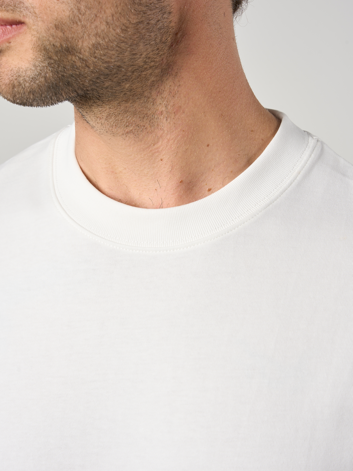 Relaxed Cotton T-Shirt Off White