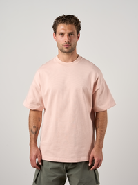 Relaxed Cotton T-Shirt Pink