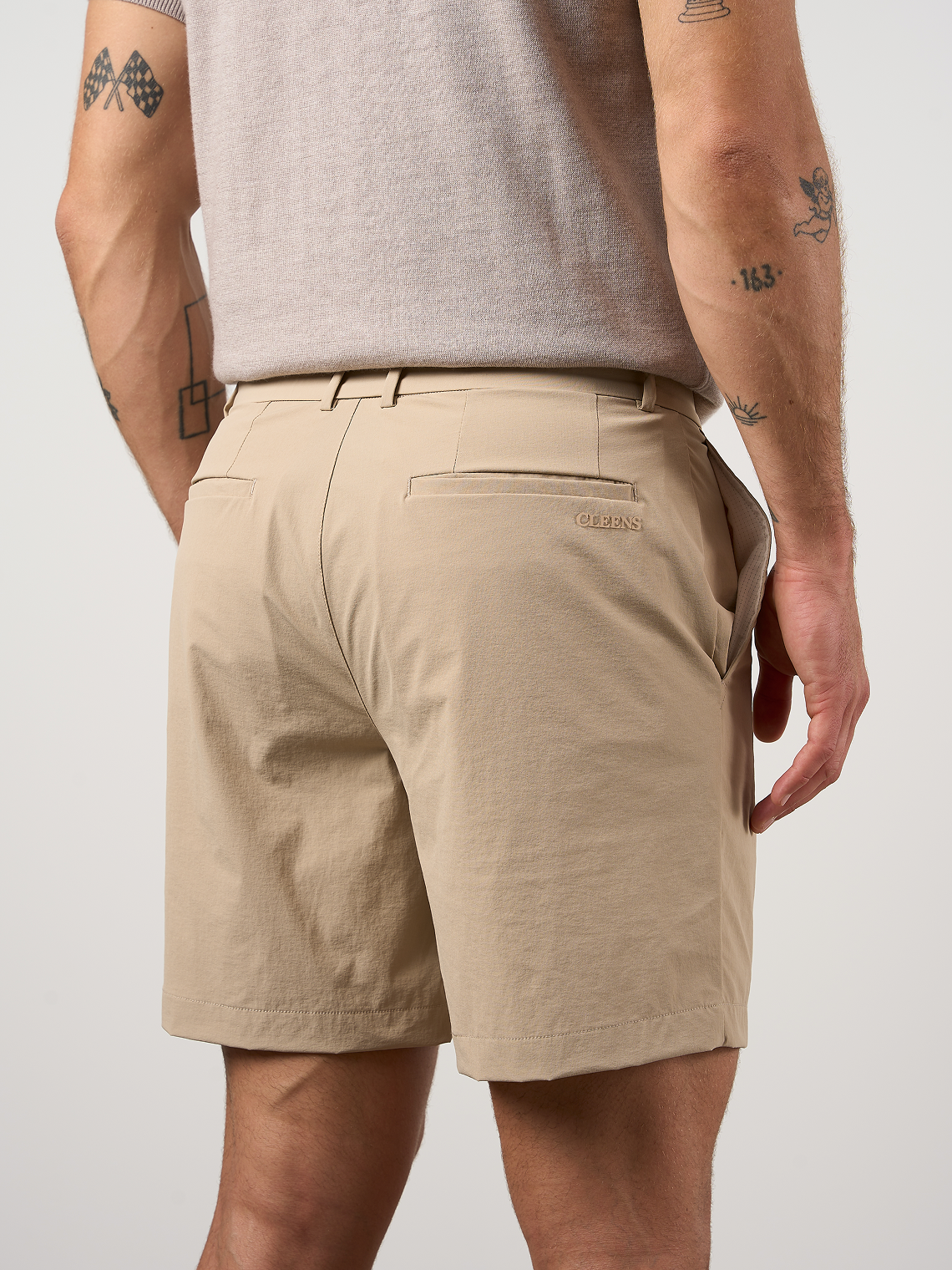 Smart Performance Shorts Stone
