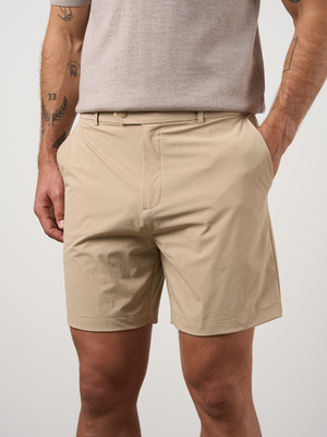 Smart Performance Shorts Stone