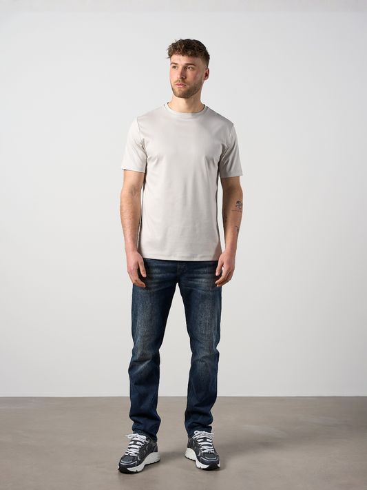 Straight Leg Denim Jeans Navy