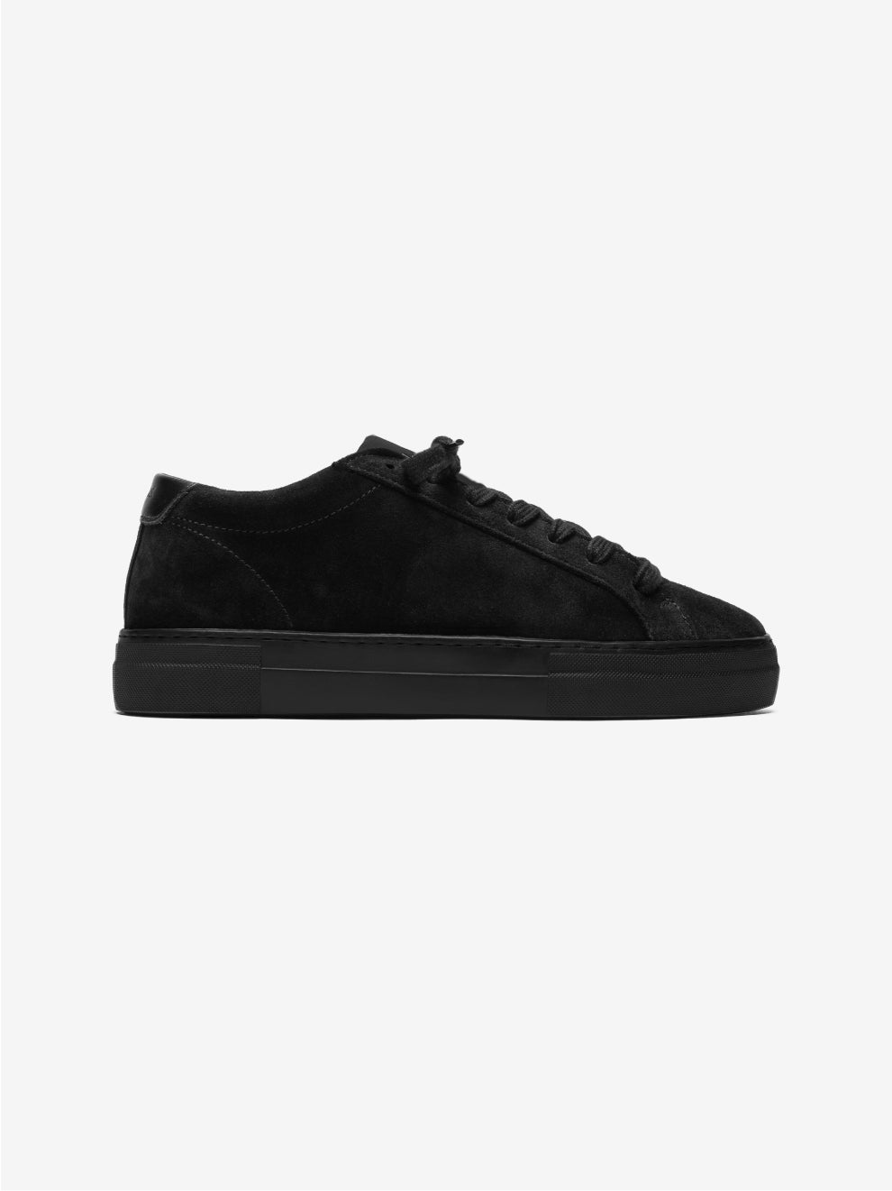 Classic Cupsole Black Mono Suede – Cleens