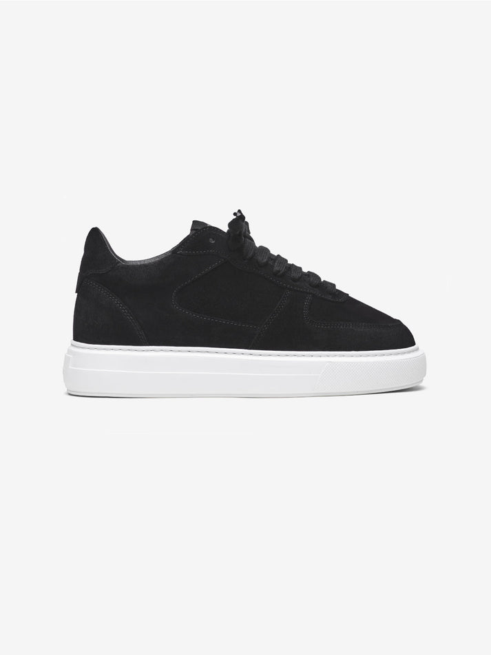 Court Trainer Black Suede – Cleens