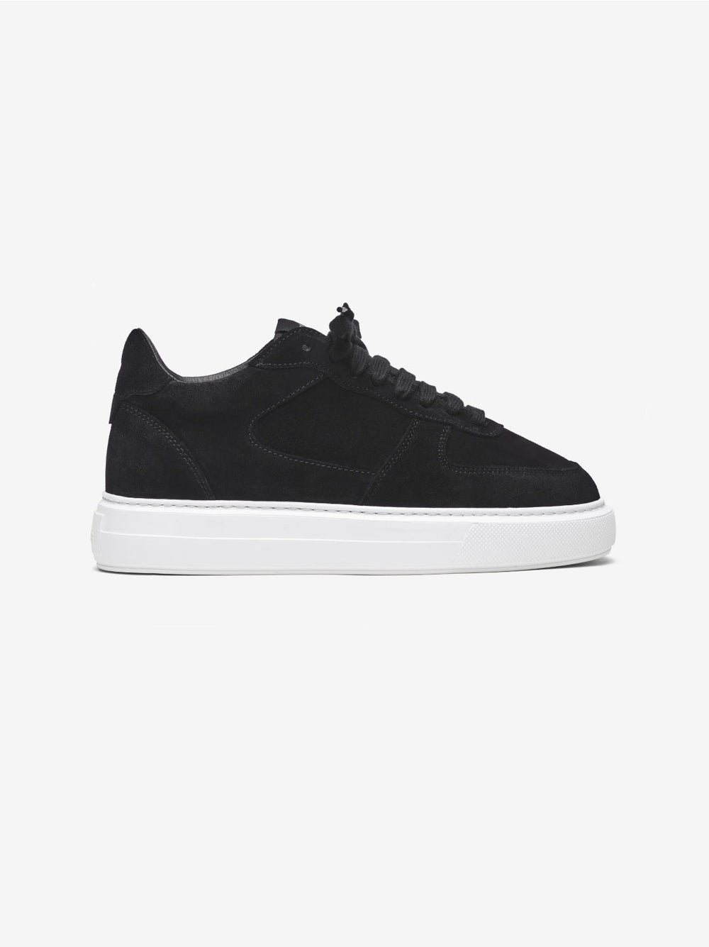 Court Trainer Black Suede-1