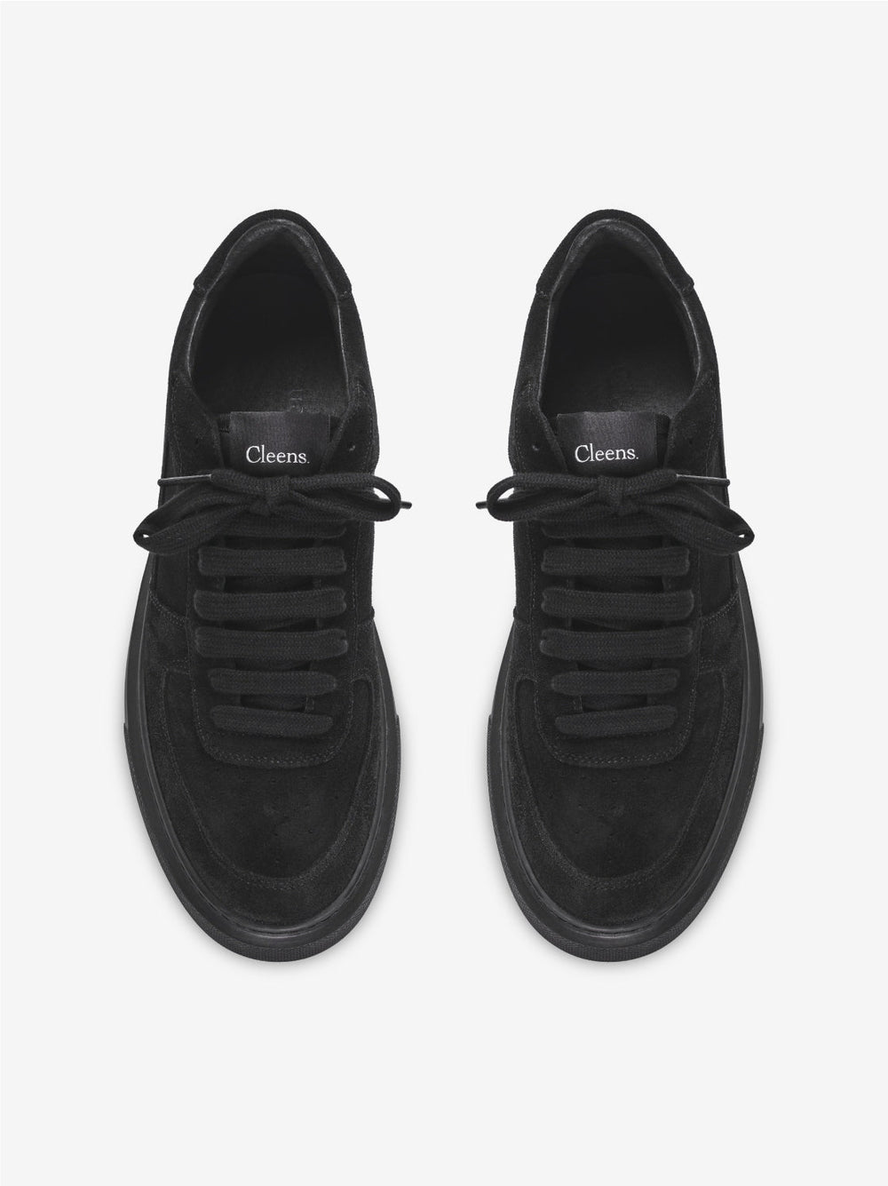 Court Trainer Triple Black Suede-4